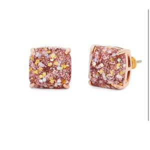 NWT Kate Spade New York mini square stud earrings